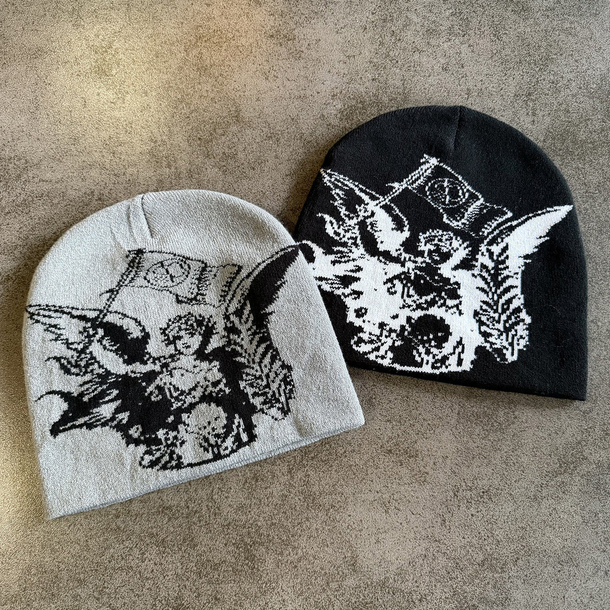 Unisex Y2K Knitted Winter Hat