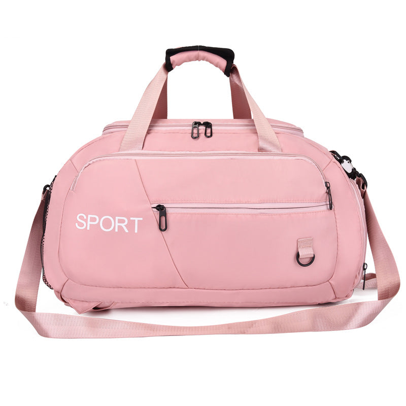Travel Gym Bag with Shoes Compartment