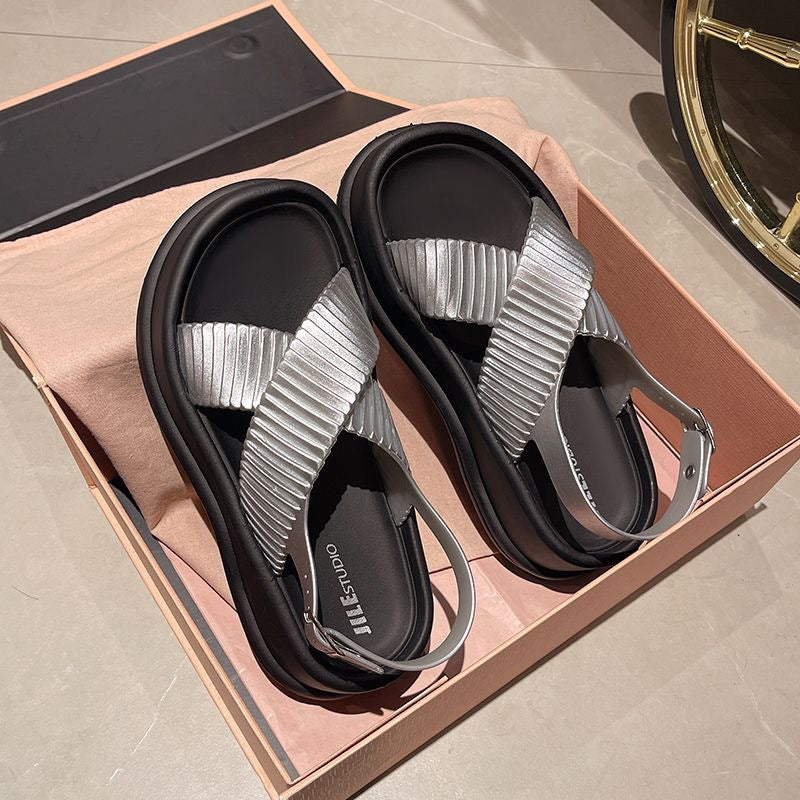Women's Platform Roman Sandals