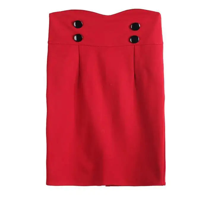 High Waist Stretch Fishtail Skirt for Women