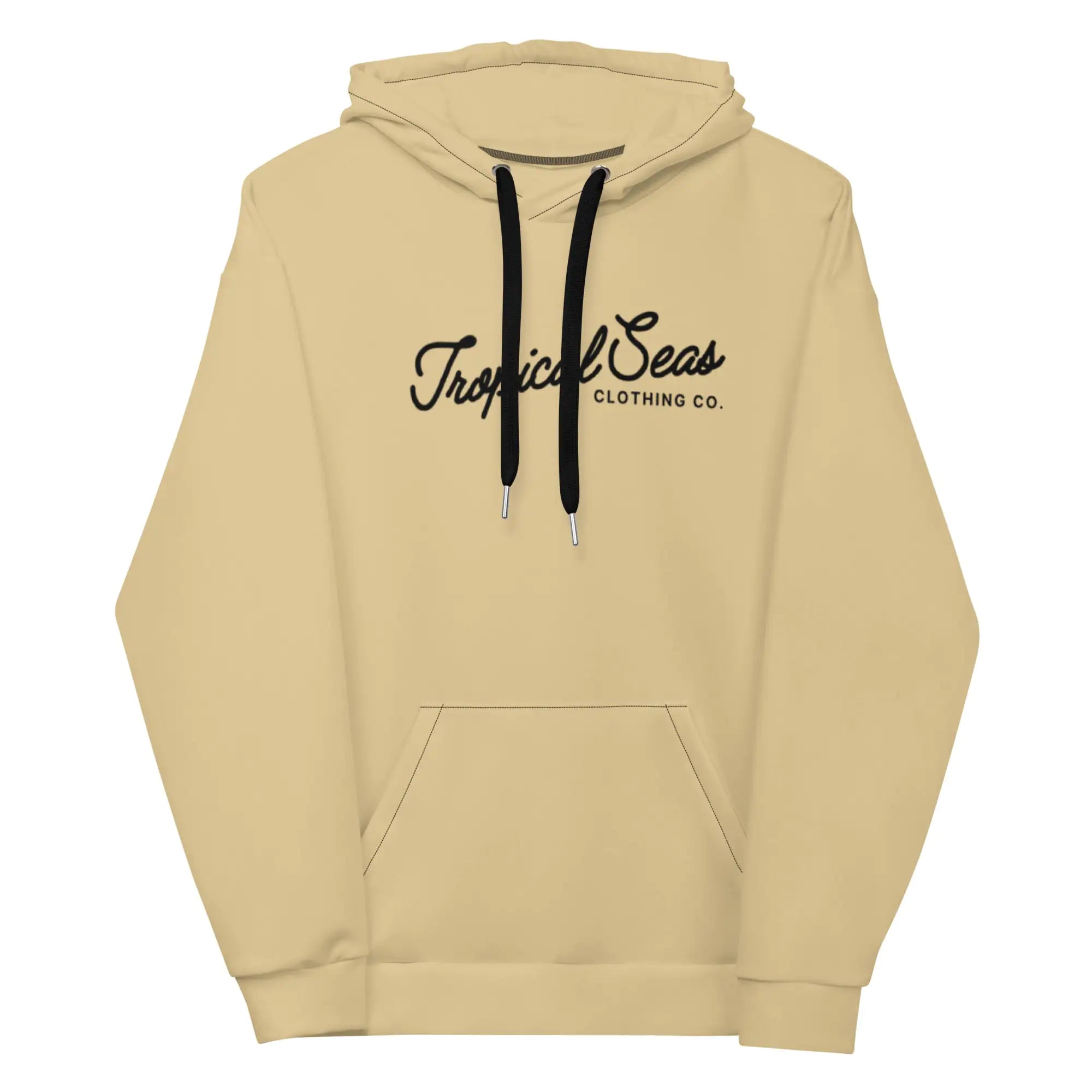 👉 Beige Tropical Seas Hoodie