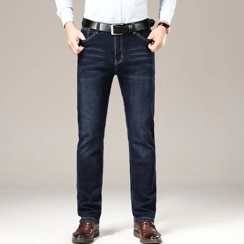 Plus size slim casual Korean pants for men