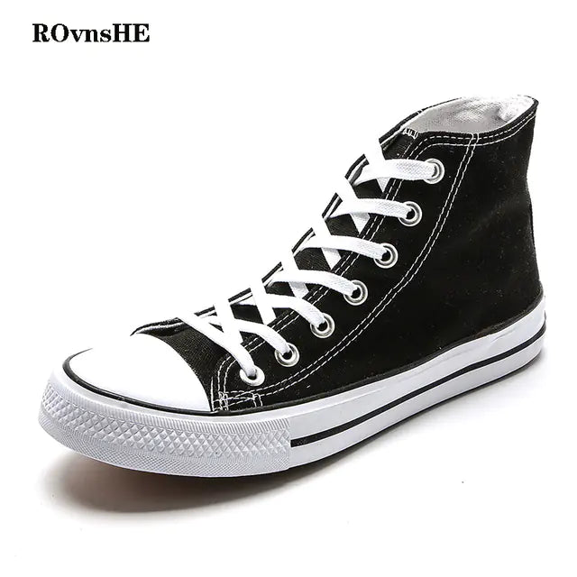 Breathable Unisex Canvas Sneakers – All-Season Casual Shoes