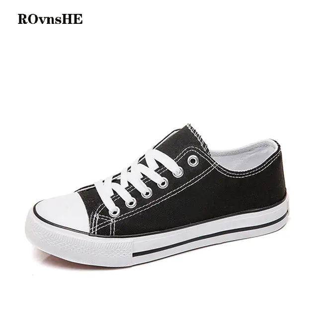 Breathable Unisex Canvas Sneakers – All-Season Casual Shoes