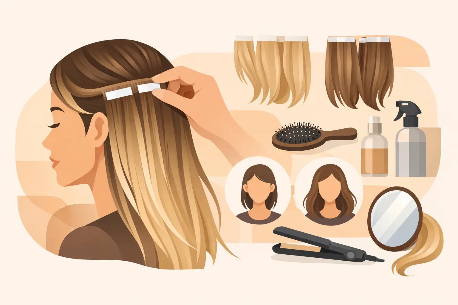 Tape In Hair Extensions Review