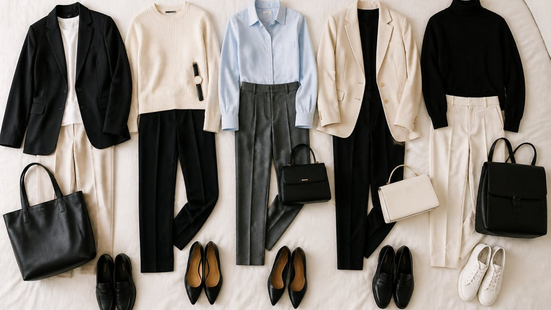 6 Ways to Style Modern Basics for Work