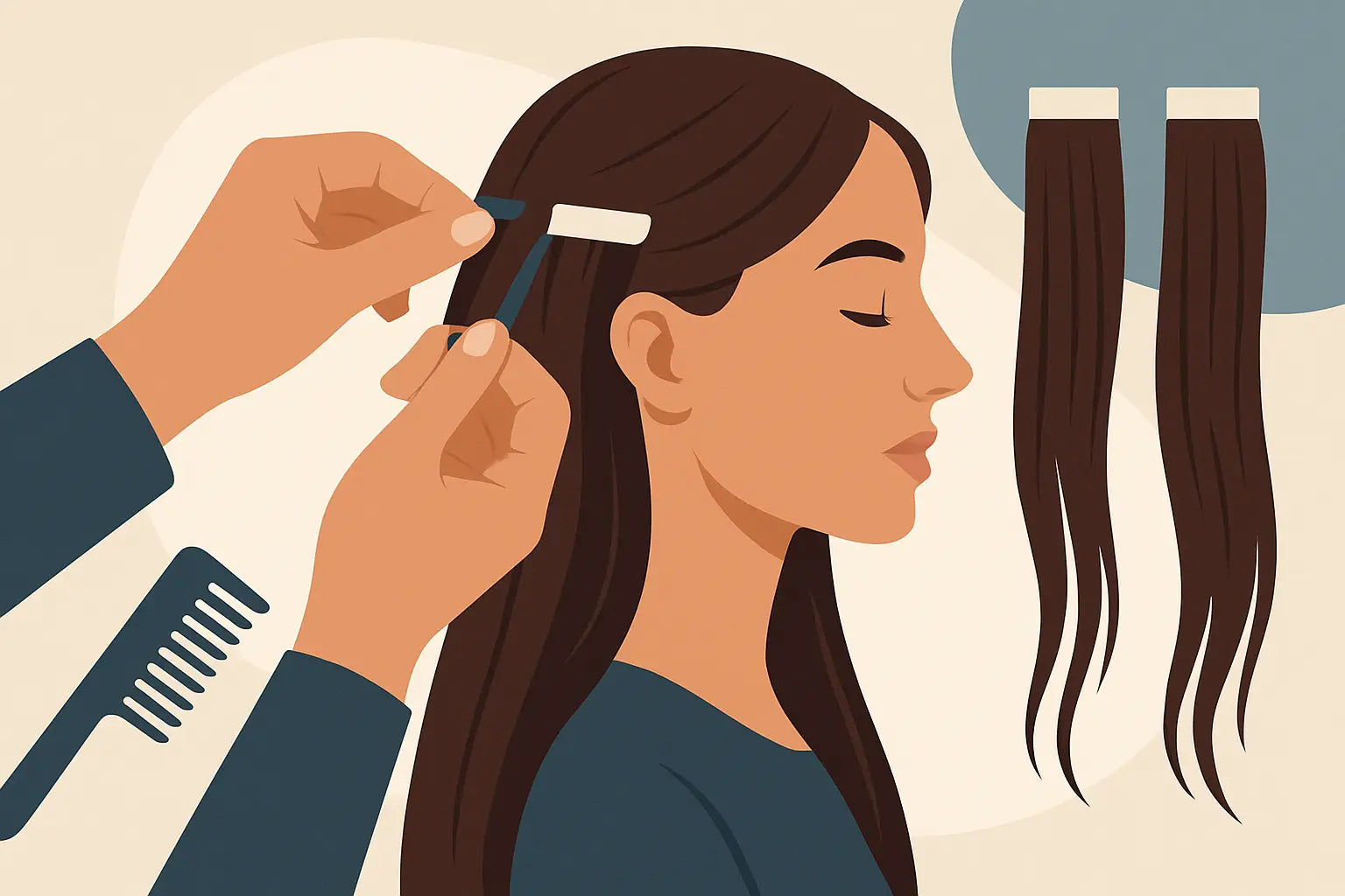 Best Tape-In Extensions for Thin Hair: What Works