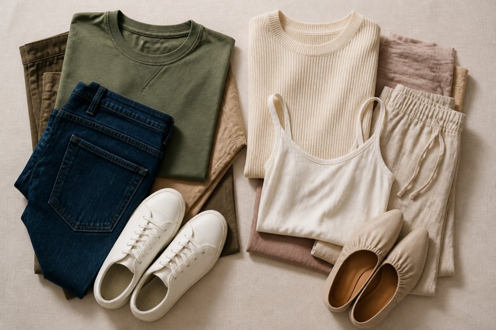 Sustainable Everyday Clothing for Men vs Women