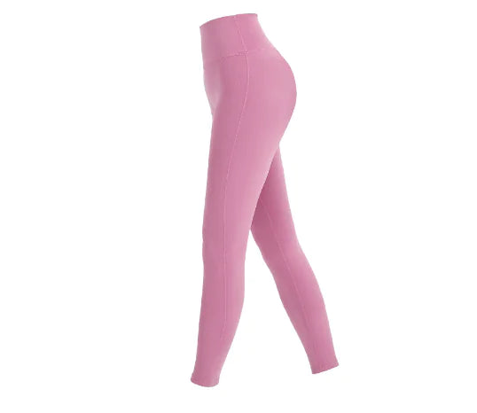 Lace High Waist Nude Yoga Pants for Women