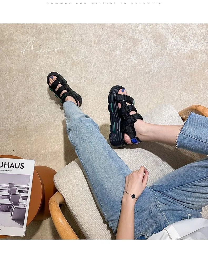 Women's Flat Casual Sports Platform Sandals