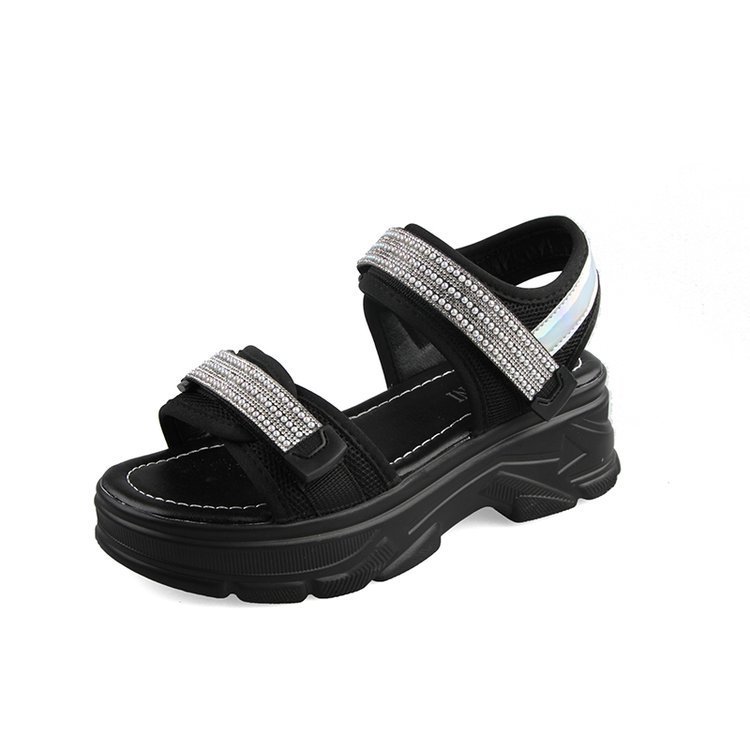Velcro Casual Sports Platform Sandals