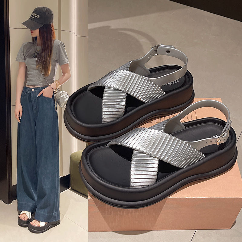 Women's Platform Roman Sandals