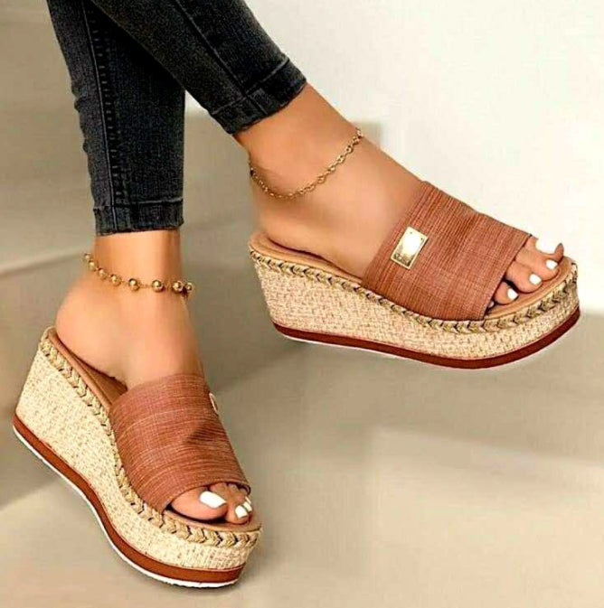 Platform Sandals Wedge Heels