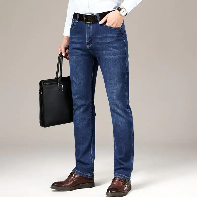 Plus size slim casual Korean pants for men