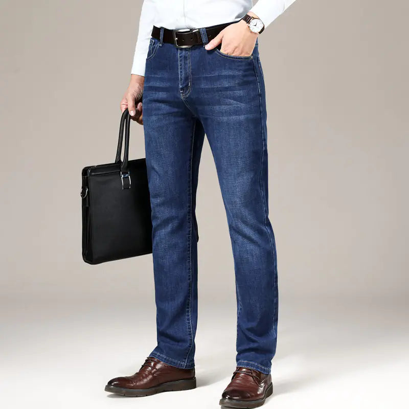 Plus size slim casual Korean pants for men