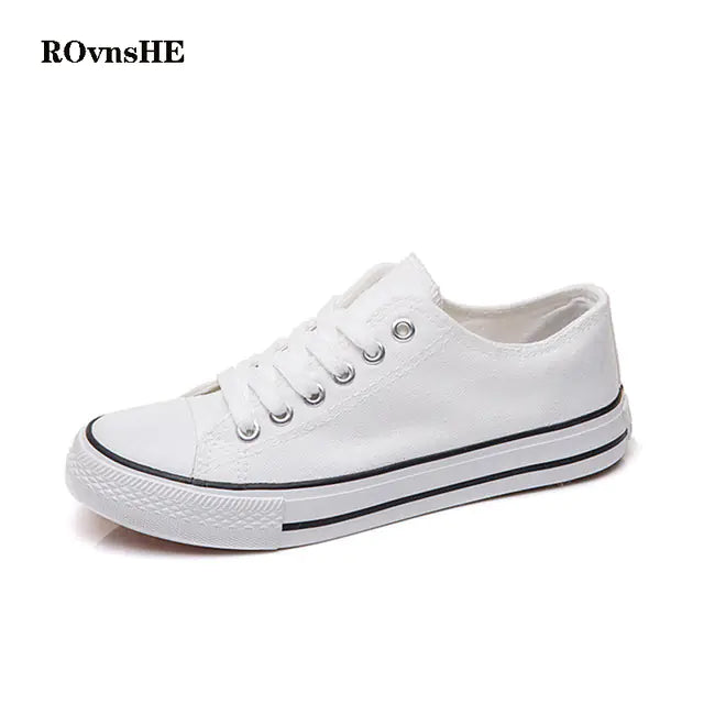 Breathable Unisex Canvas Sneakers – All-Season Casual Shoes