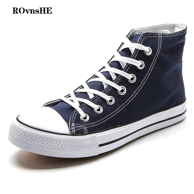 Breathable Unisex Canvas Sneakers – All-Season Casual Shoes